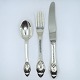 Antik 
Damgaard-
Lauritsen 
presents: 
Evald 
Nielsen; Silver 
cutlery no. 6 
for 8 persons, 
24 pieces
