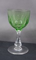 Antikkram 
presents: 
Derby 
glassware with 
cutted stems. 
Green rhine 
wine glasses 
12cm
