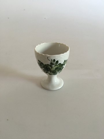 Royal Copenhagen Green Flower Egg Cup No 1568