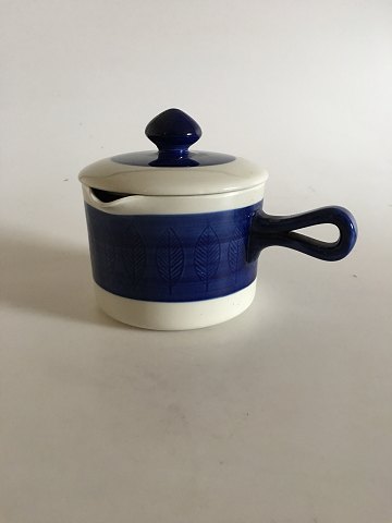 Rorstrand Blue Koka Large Sauce Bowl with Lid