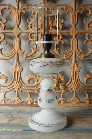 1800tals opaline lampe