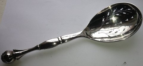 Georg Jensen Sterling Sølv Gennembrudt Serveringsske No 38