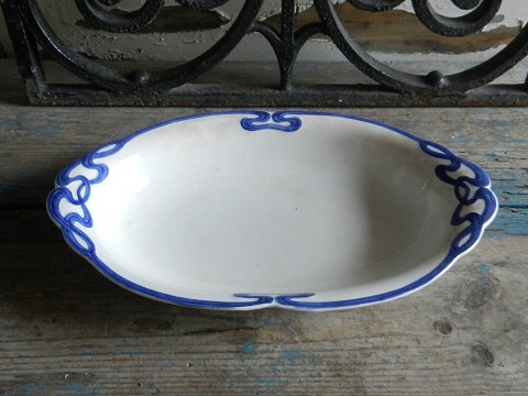 Villeroy & Boch, Blå Olga oval skål