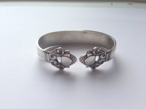 Georg Jensen Sterling Sølv Serviet Ring i Konge