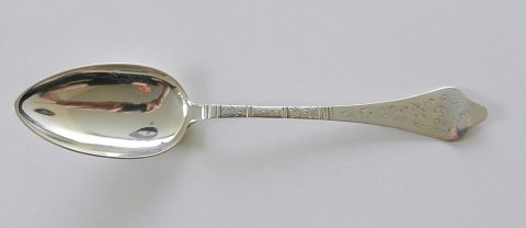 Antik Rococo stor serverings ske fra 1905