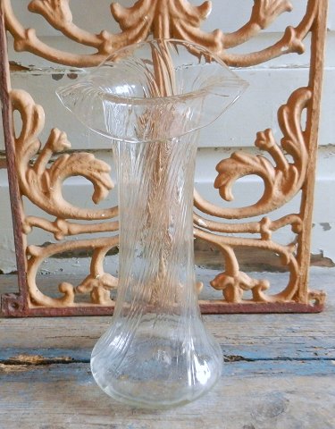 Art nouveau glas vase, fra starten af 1900.