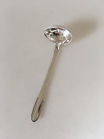 Georg Jensen Sterling Silver Beaded Cream Ladle No 156