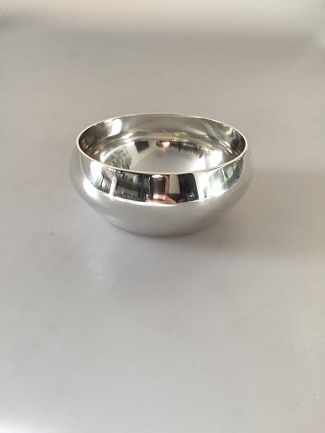 Georg Jensen Sterling Sølv Sukker skål. Designet af Henning Koppel No 1017