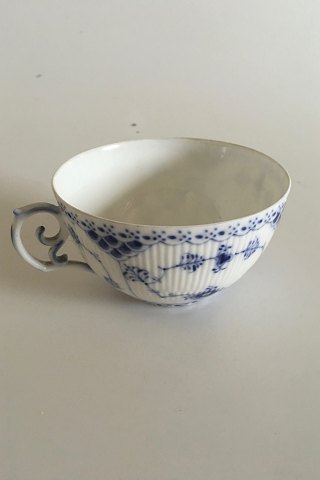 Royal Copenhagen Blue Flute Half Lace Cocoa Cup No 1142