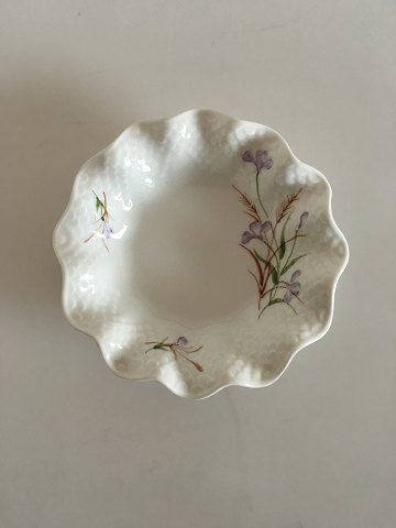 Bing & Grondahl Round Asiette with Purple Flower No 42B