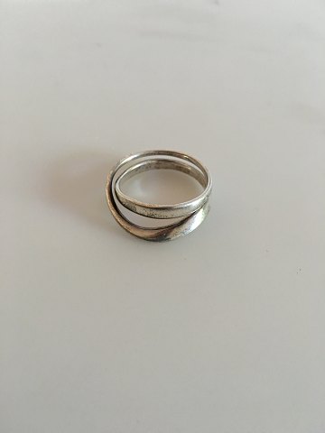 Georg Jensen Sterling Sølv Ring No 369 af Torun