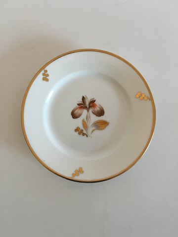 Royal Copenhagen Brown Iris Cake Plate No 9055.