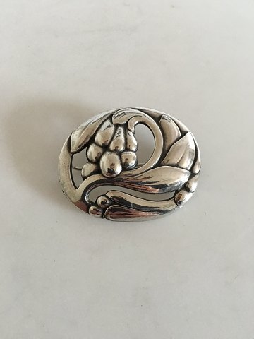 Georg Jensen Sterling Silver Brooch No 65