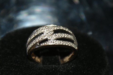 Gold ring with Brilliants, 9 Carat