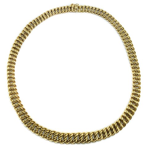 Necklace of 18k gold