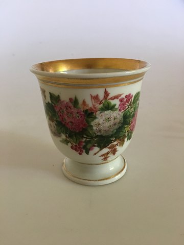 Royal Copenhagen Empire kopper med blomster motiv