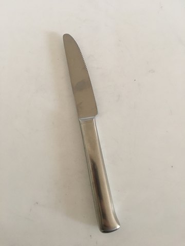 Georg Jensen Stainless Bo Bonfils Mat Spisekniv med Takket Skær