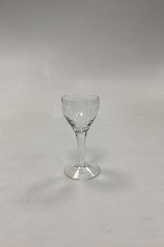 "Kirsten Pil" Snapseglas fra Holmegaard