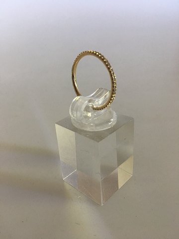 Georg Jensen 18K Guld og Brilliant Ring