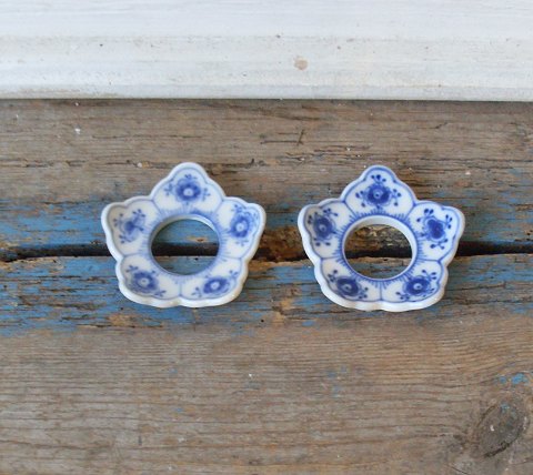 Royal Copenhagen Blue Fluted candlestick cuff no. 16