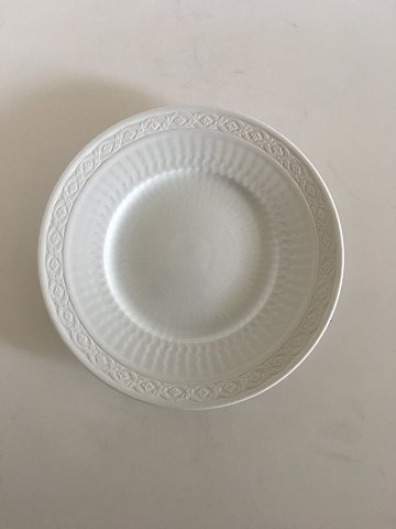 Royal Copenhagen Hvid Vifte Frokosttallerken No. 621