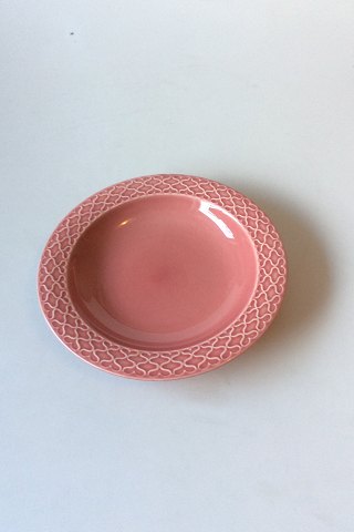 Bing & Grøndahl / Kronjyden Pink Cordial Dyb Tallerken No. 322