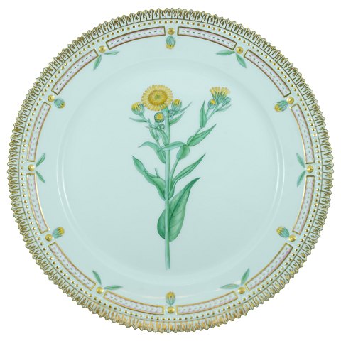 Royal Copenhagen, Flora Danica; Lunch plate #3572 of porcelain