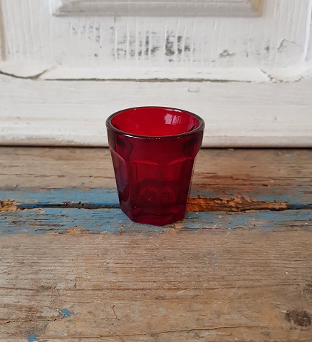 Ruby red glass called Child Glass from Fyens Glassworks