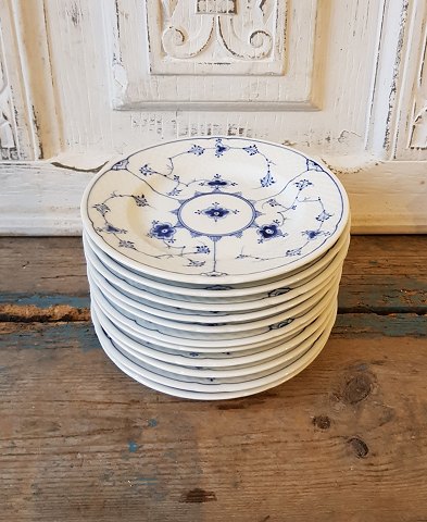 B&G Blåmalet tallerken no. 28A - 15,5 cm.