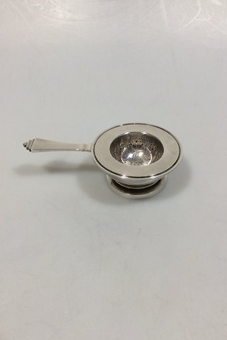 Georg Jensen Pyramide Sterling Sølv thesi og thesiholder No 600A