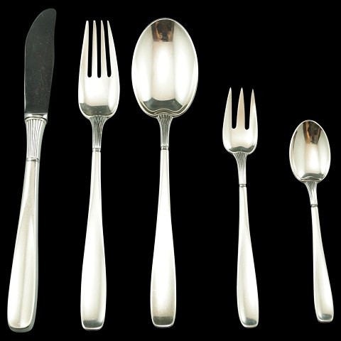 Ascot silver cutlery; complete for 12 persons, 110 pieces