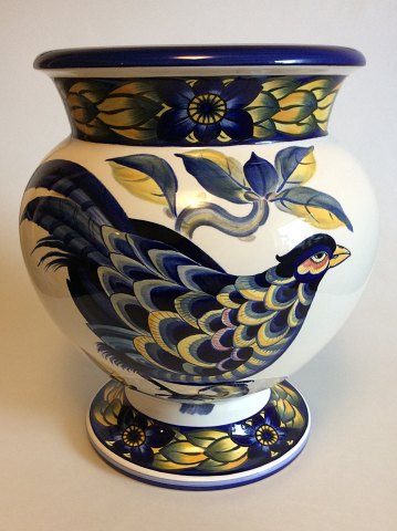 Royal Copenhagen Blue Pheasant Giant Vase