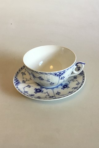 Royal Copenhagen Musselmalet Halvblonde Stor Thekop No 524