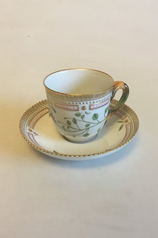 Royal Copenhagen Flora Danica Kaffekop og Underkop No 20/3597