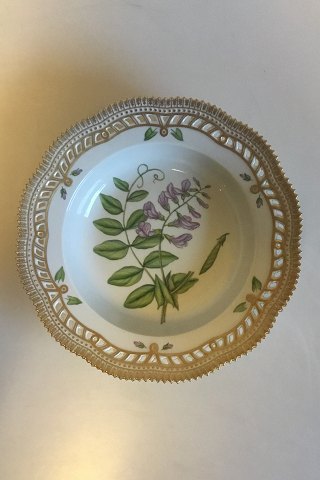 Royal Copenhagen Flora Danica Deep Plate with pierced border No 20/3547