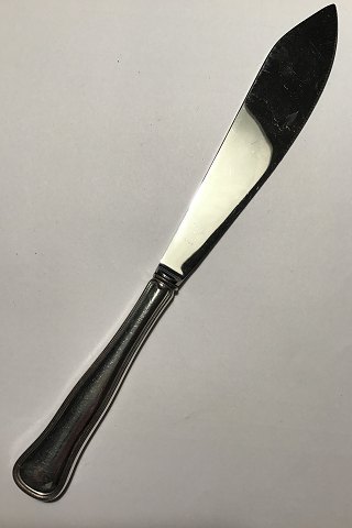 Dobbeltriflet Cohr sølvplet Lagkagekniv