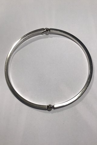 Hans Hansen Sterling Silver Two-part Neck Ring