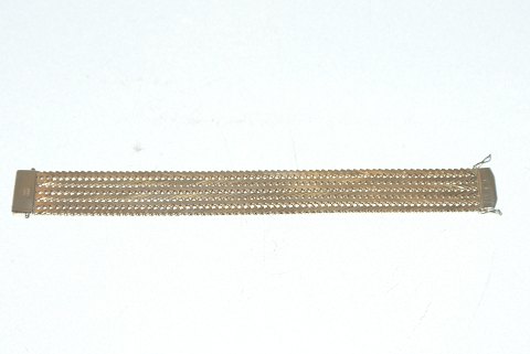 Geneva 3 Rk Bracelet in 14 carat