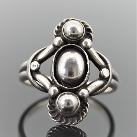 Georg Jensen; A ring of sterling silver #15, 1933 - 1944