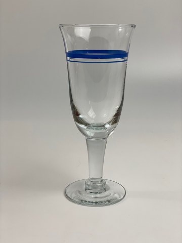 SOLGT Blå Klokke ølglas, design af Ole Winther for Kastrup / Holmegaard 
glasværker, 20. århundrede