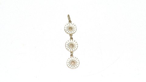 Elegant #Margurit Pendant From # A.Michelsen in Silver