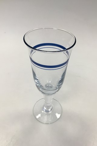 "Blue Bells" Beer Glass Holmegaard.