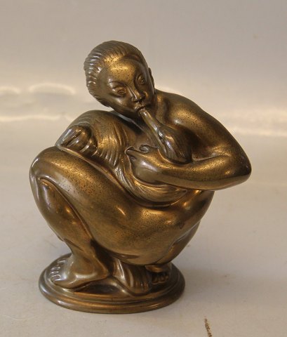 Leda & the Swan Kai Nielsen Bronze N0 26 16 x 14 cm