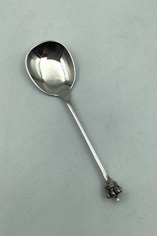 Danish Krone DGS Sterling Silver Sugar Spoon