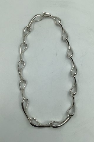 Georg Jensen Sterling Sølv Halskæde No 452 Infinity