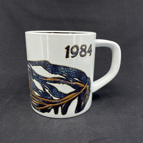 Royal Copenhagen large year mug 1984