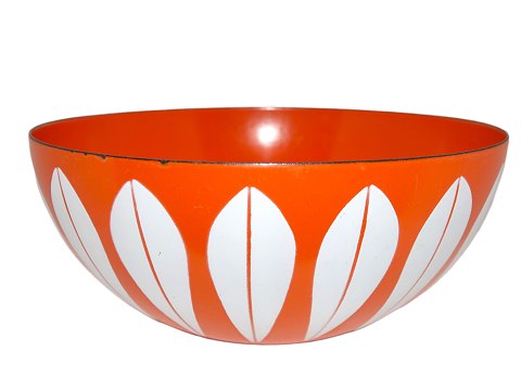 Lotus
Large orange enamel bowl 24 cm.