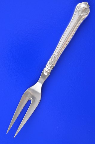 Saksisk silver cutlery Meat fork