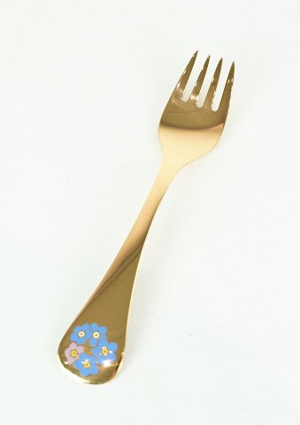 Georg Jensen Annual fork, Forget-me-not, 1983
Great condition
