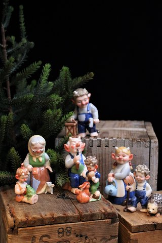 Small trolls from Royal Copenhagen Collections...